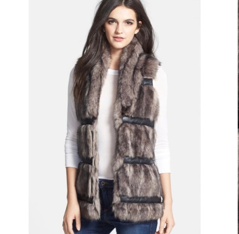 Buffalo by David Britton Faux Fur Vest - SP